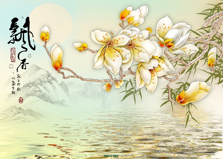 Hoa ngọc lan 3D MHL2-106